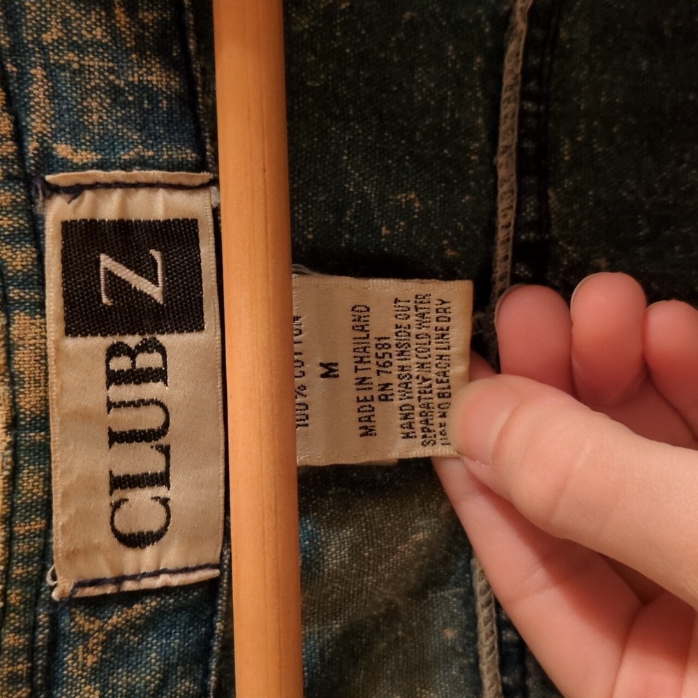 80s Denim Jacket with Embellishments - Picture 2 of 3